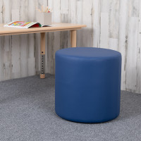 Flash Furniture ZB-FT-045R-18-BLUE-GG Soft Seating Collaborative Circle for Classrooms and Common Spaces - 18